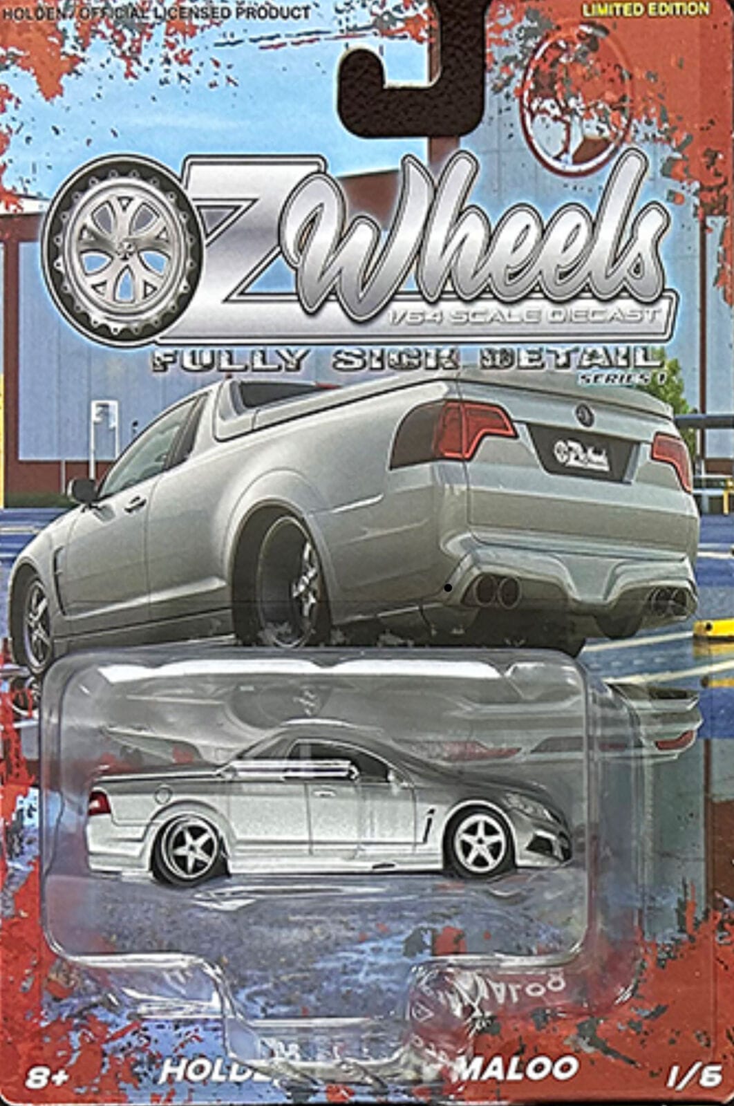 Oz Wheels 1/64 Holden VF Maloo Diecast Model