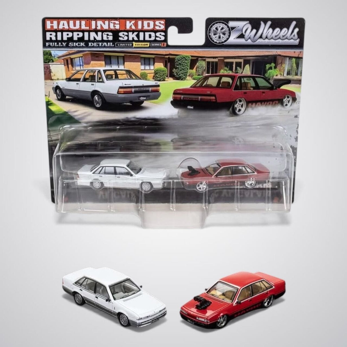 Oz Wheels 1/64 Holden VL Calais Twin Pack