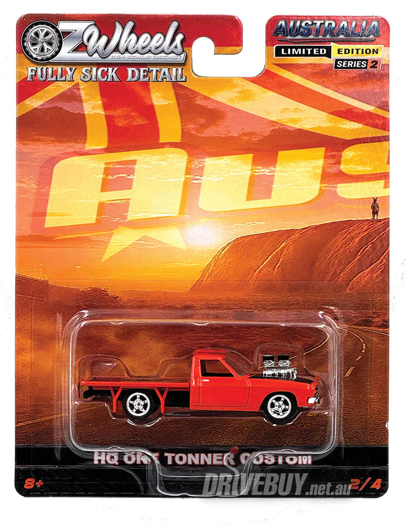 Oz Wheels 1/64 HQ One Tonner Custom - Australia Day Diecast Model Car