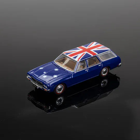 Oz Wheels 1/64 HQ Prem Wagon - Australia Day Diecast Model Car