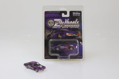 Oz Wheels 1/64 Oz Wheels Wrapped Hanful Monaro Fully Sick Detail in Protector - Hobbytech Toys