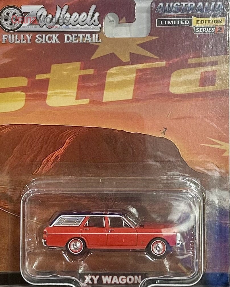 Oz Wheels 1/64 XY Wagon - Australia Day Diecast Model Car