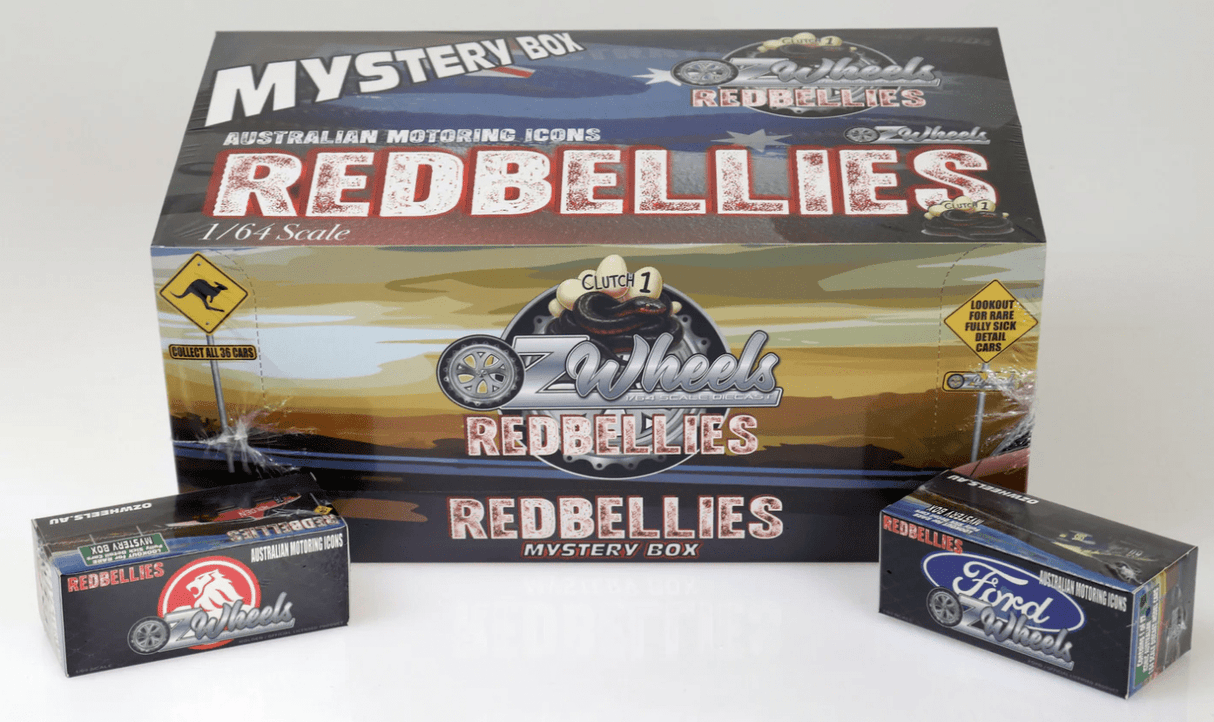 OZ Wheels Red Bellies Mystery Boxes - Sealed 36pc Box - Hobbytech Toys
