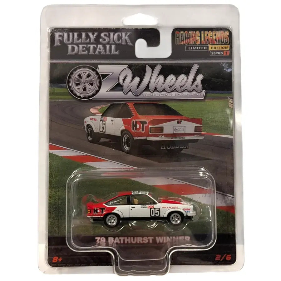 OZWheels 1/64 Peter Brock 05 HDT LX Torana A9X Bathurst Winner In Protector