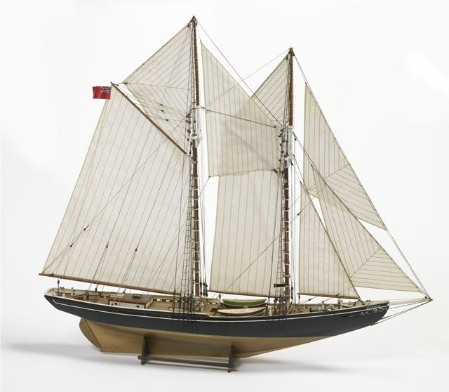 Billings Boats 1/65 Bluenose Racing Schooner Model Boat Kit - Hobbytech Toys