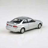 Para64 1/64 1999 Honda Civic EM1 Vogue Silver Metallic w/wing Diecast Model Car