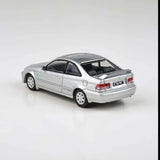 Para64 1/64 1999 Honda Civic EM1 Vogue Silver Metallic w/wing Diecast Model Car
