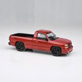 Para64 1/64 2006 Chevrolet Silverado Single Cab Victory Red Diecast Model Car