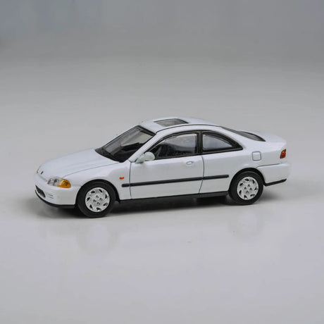 Para64 1/64 95 Honda Civic Coupe EJ1 White RHD Diecast Model Car