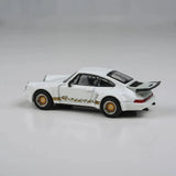 Para64 1/64 Porsche 911 Carrera RSR 3.0 Grand Prix White Diecast Model Car