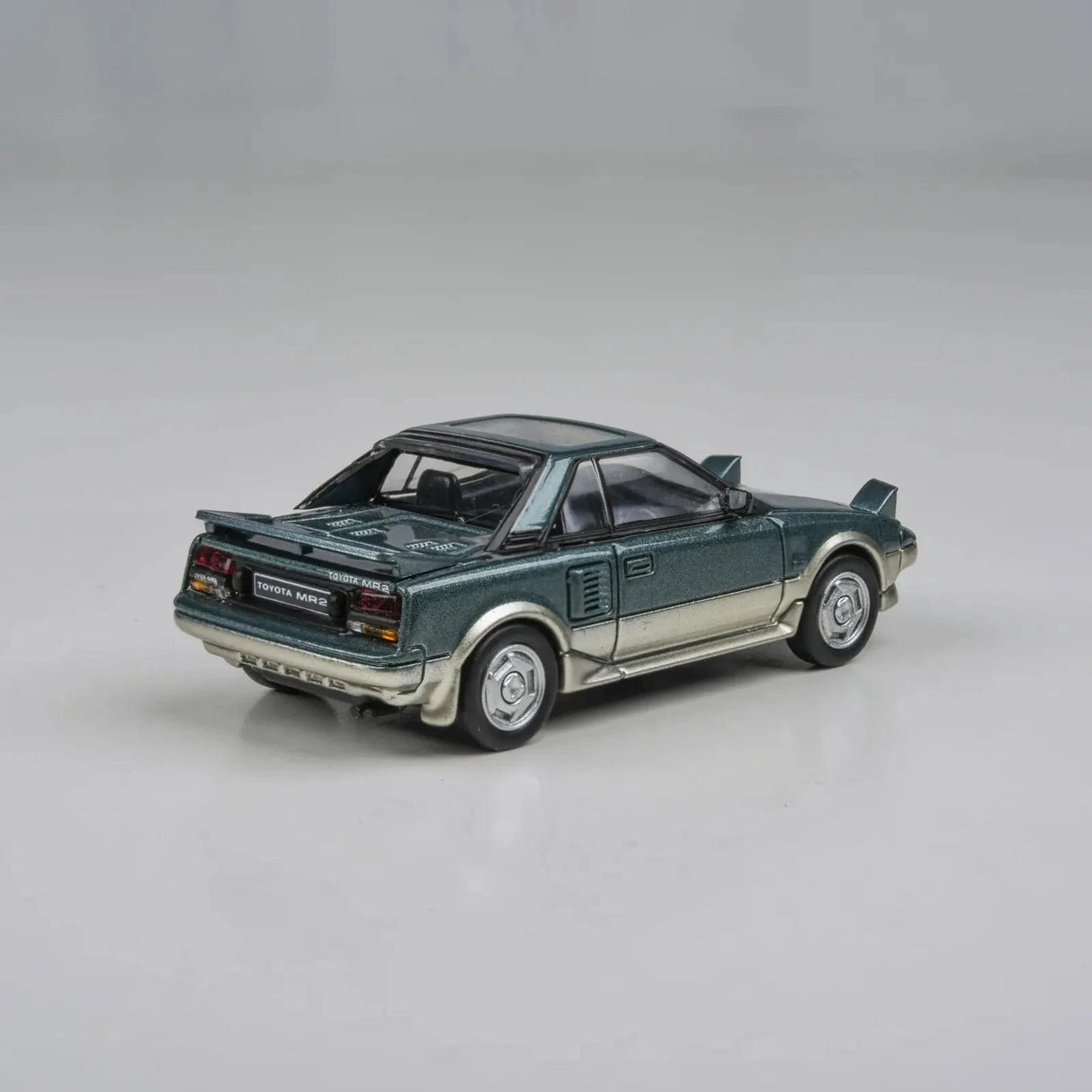 Para64 1/64 Toyota MR2 MK1 Green/Gold RHD Diecast Model Car