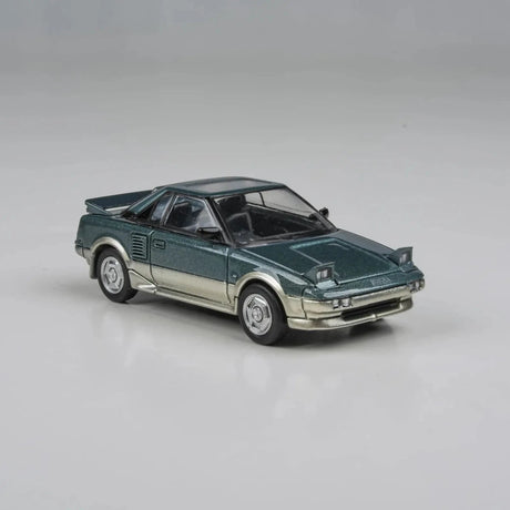 Para64 1/64 Toyota MR2 MK1 Green/Gold RHD Diecast Model Car