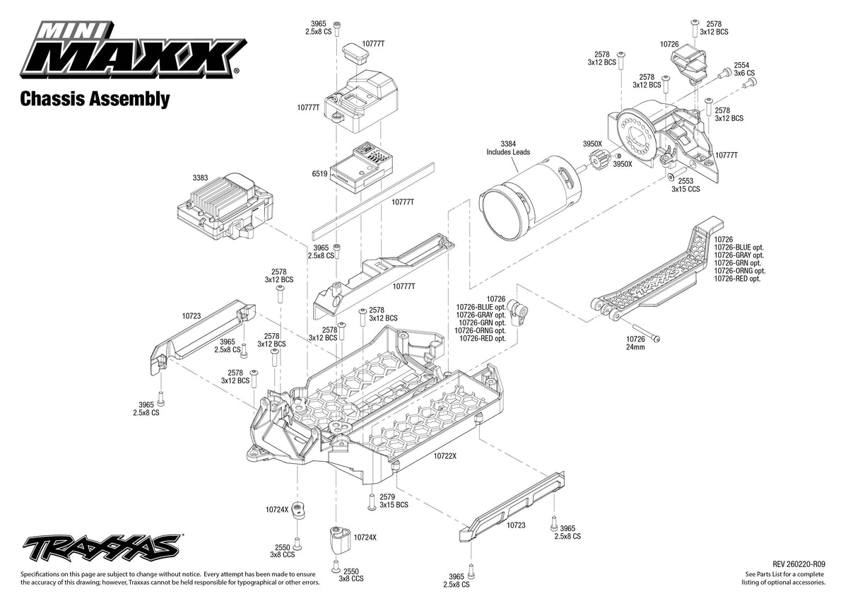 Mini Maxx Chassis