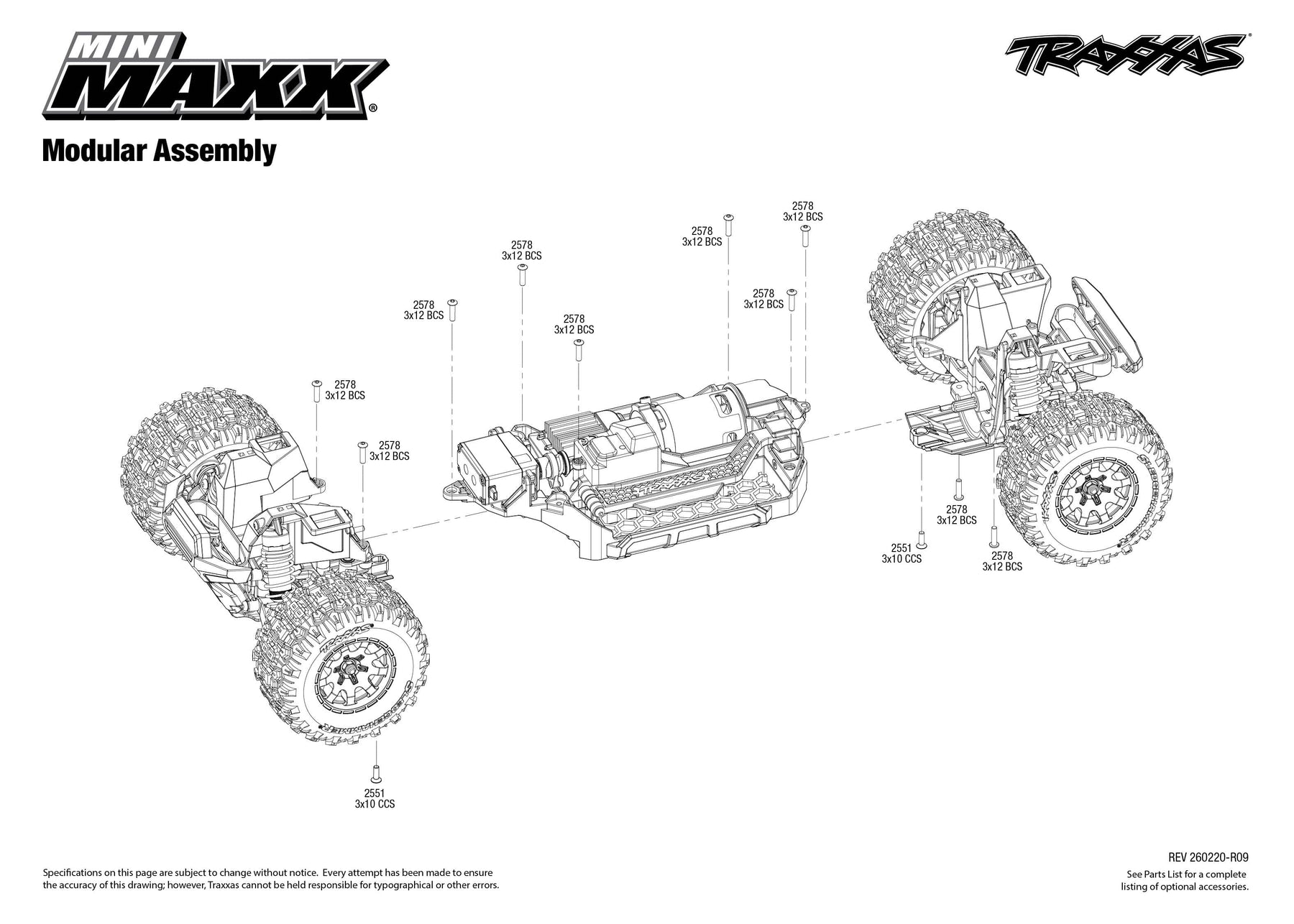 Mini Maxx Chassis