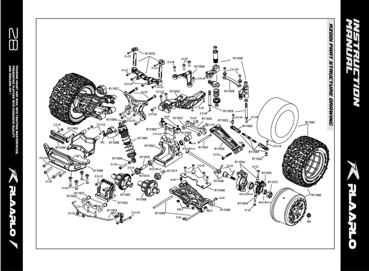 Omni Terminator Front Assembly