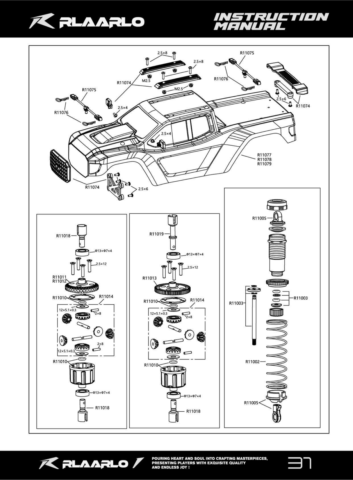 Omni Terminator Body & Diffs & Shocks