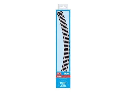 Peco ST - 2031 HO/OO Code 100 3rd Radius Double Curves (4pcs) - Hobbytech Toys
