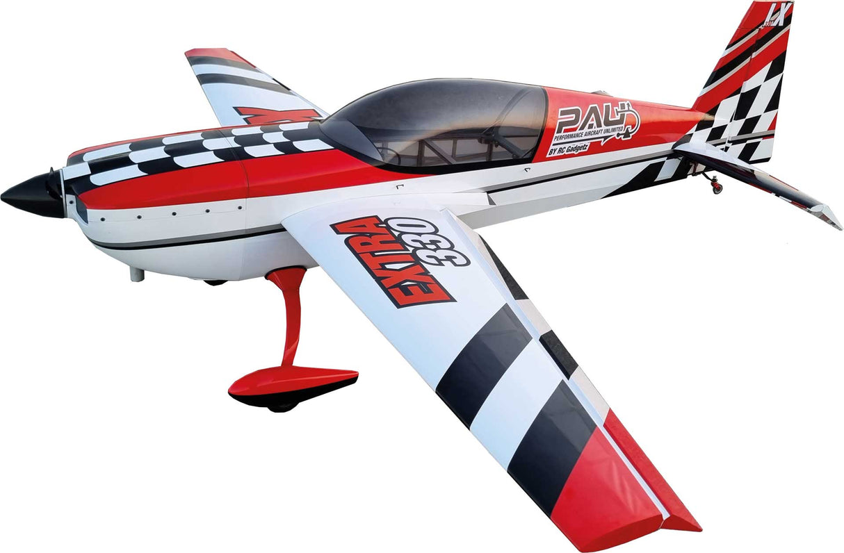 Performance Aircraft Unlimited Extra 330LX 120cc 2.6m ARF - Racing Scheme**