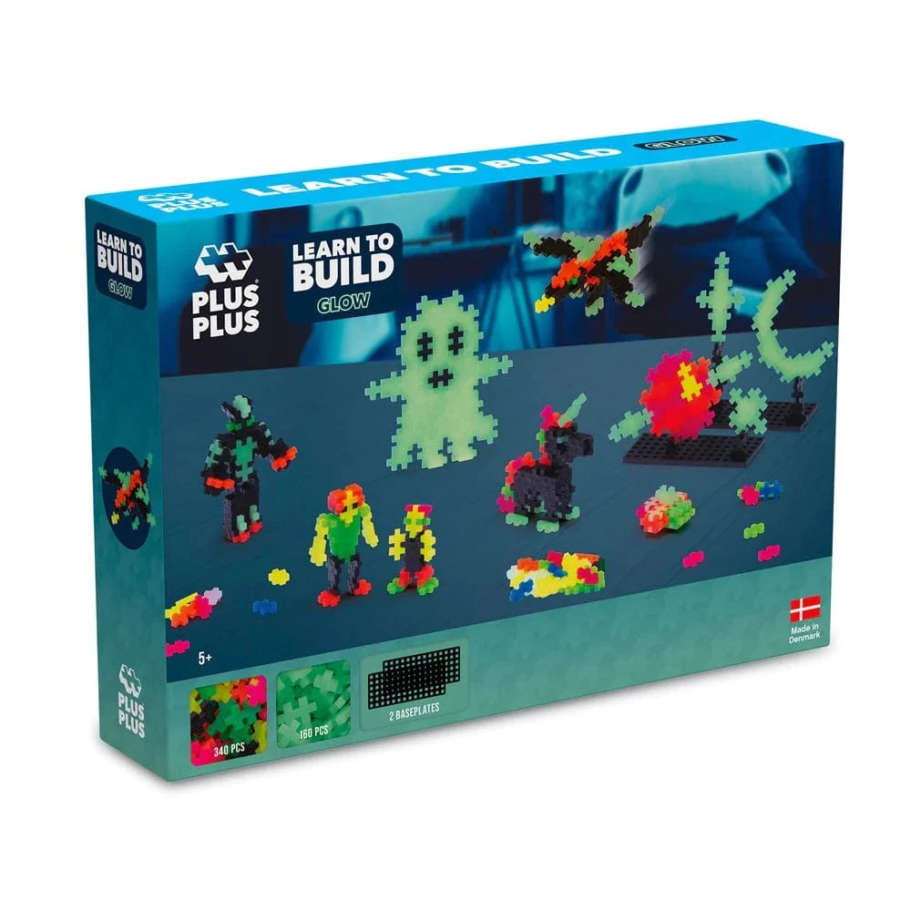 Plus-Plus - Learn To Build - Glow - Hobbytech Toys