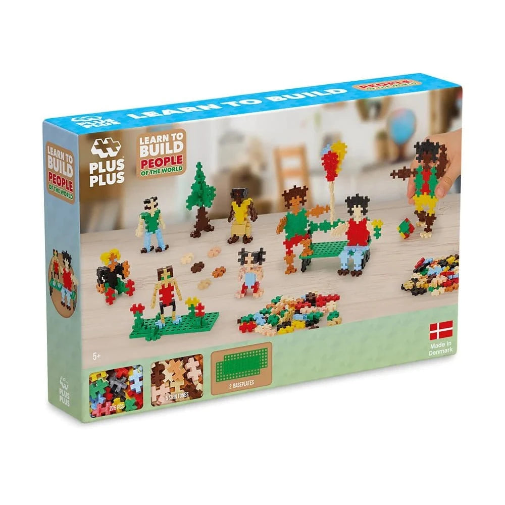 Plus - Plus - Learn To Build - People of the World - Hobbytech Toys