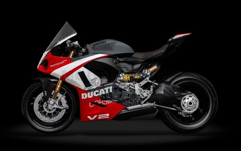Pocher 1/4 Ducati Panigale - V2 Superquadro Final Edition Model Kit [HK124]