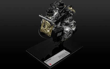 Pocher 1/4 Ducati Superquadro - V2 Engine Model Kit [HKM124]