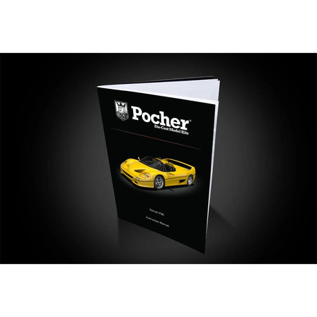 Pocher 1/8 Ferrari F50 Giallo Modena Diecast Model Kit [HK62]