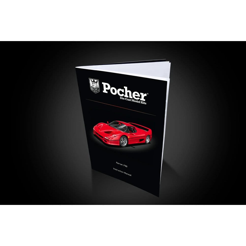 Pocher 1/8 Ferrari F50 Rosso Corsa Diecast Model Kit [HK62]