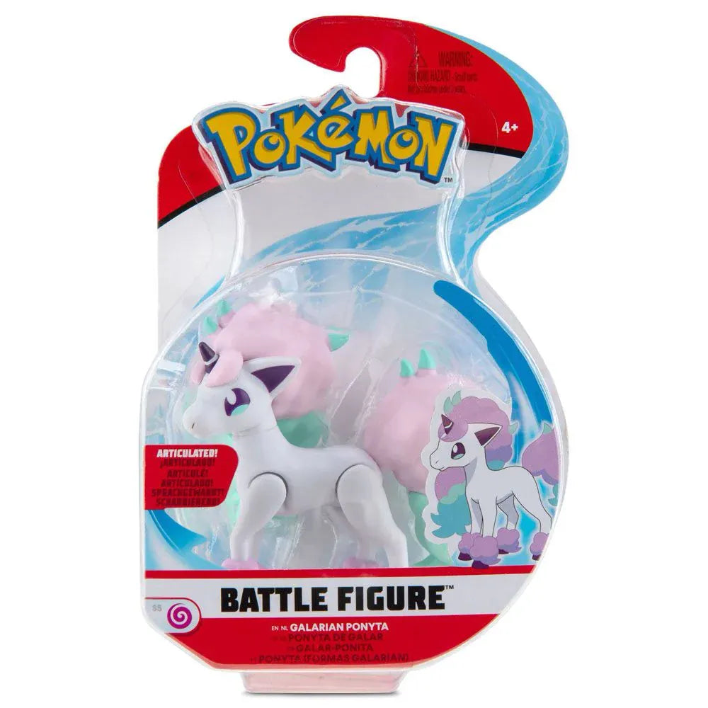 Pokemon 3" Galarian Ponyta Iridescent Shine Figure