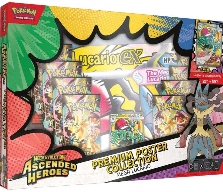 Pokemon TCG ME2.5 Ascended Heroes Premium Poster Collection**