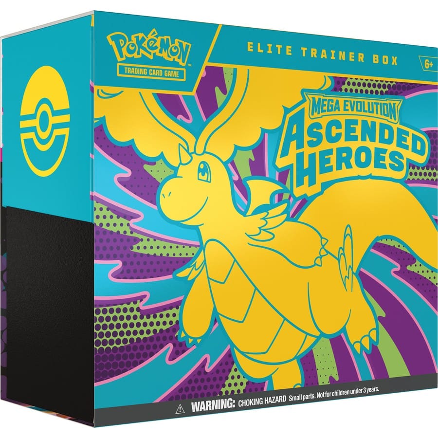 Pokemon TCG Mega Evolution Ascended Heroes Elite Trainer Box**