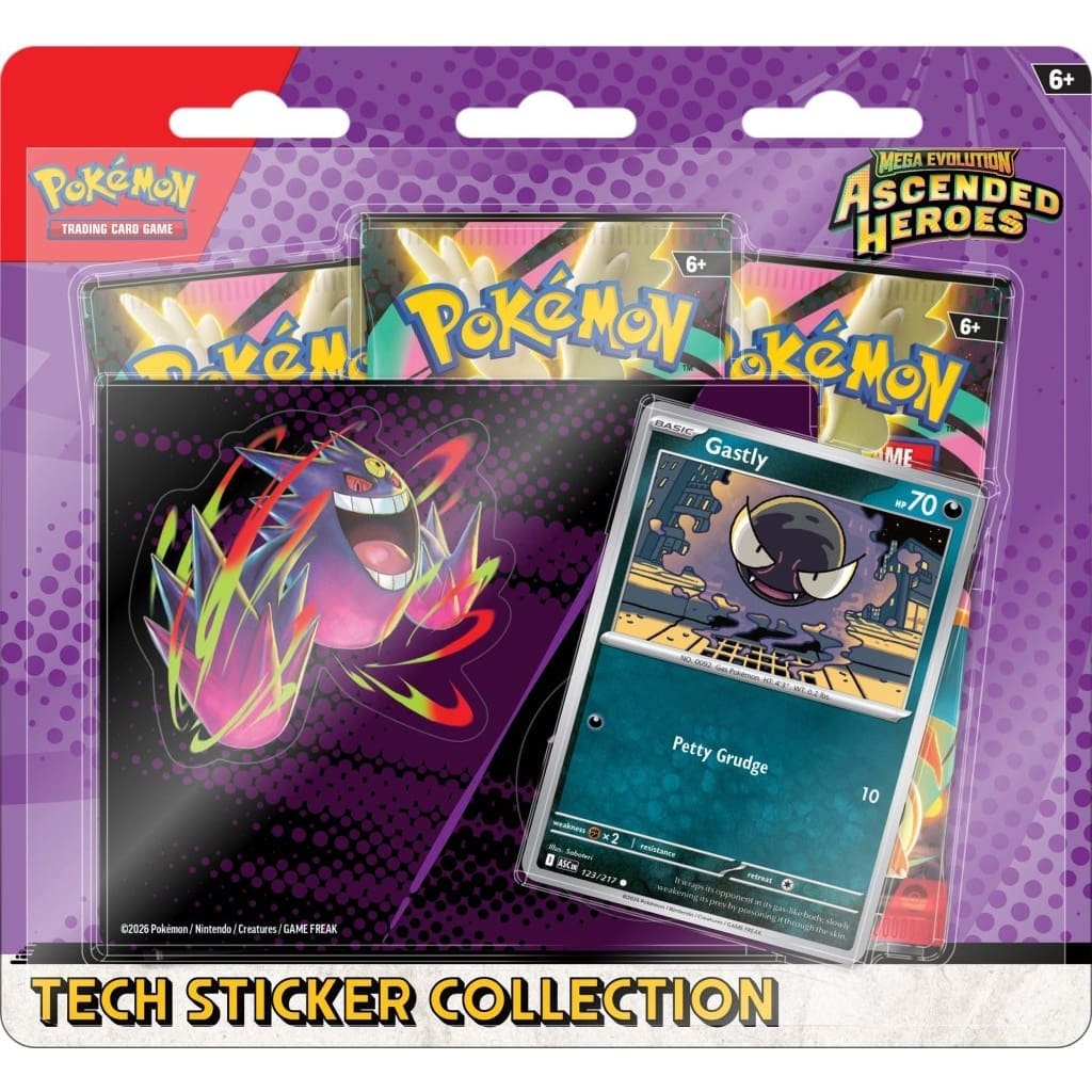 PokÃ©mon TCG Mega Evolution Ascended Heroes Tech Sticker Collection**