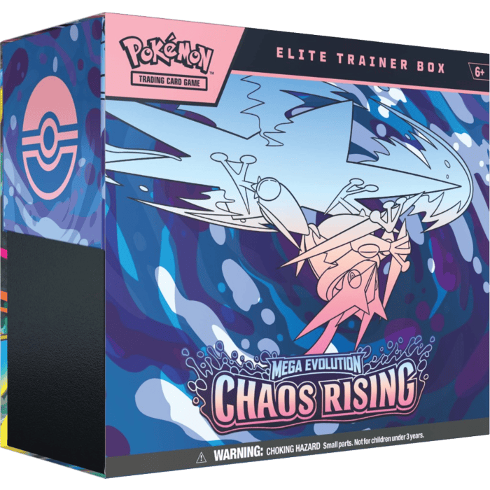 Pokemon TCG Mega Evolutions 4 Chaos Rising Elite Trainer Box**