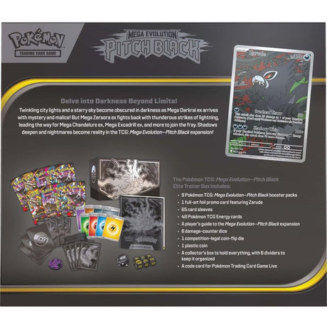 Pokemon TCG Mega Evolutions 5 Pitch Black Elite Trainer Box