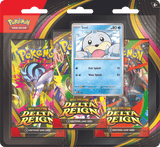 Pokemon TCG Mega Evolutions 6 Delta Reign Three Booster Blister