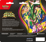 Pokemon TCG Mega Evolutions 6 Delta Reign Three Booster Blister