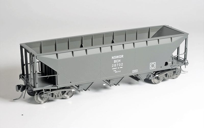 Powerline HO Scale BCH NSWGR Bogie Coal Hopper 28702 [PC - 100B] - Hobbytech Toys