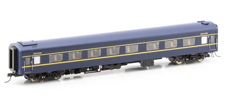 Powerline HO Scale BZ 11 VR Blue & Gold Z Type Carriage Second [PC - 501H] - Hobbytech Toys
