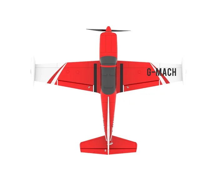 Prime RC Mini SF260 RC Plane RTF Mode 2, Red/White - Hobbytech Toys