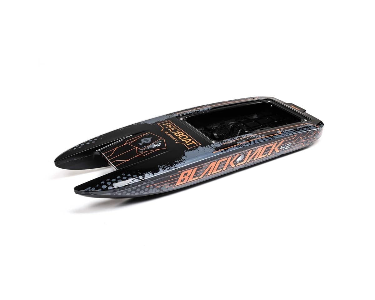 Pro Boat Blackjack 42 hull with inserts PRB281117