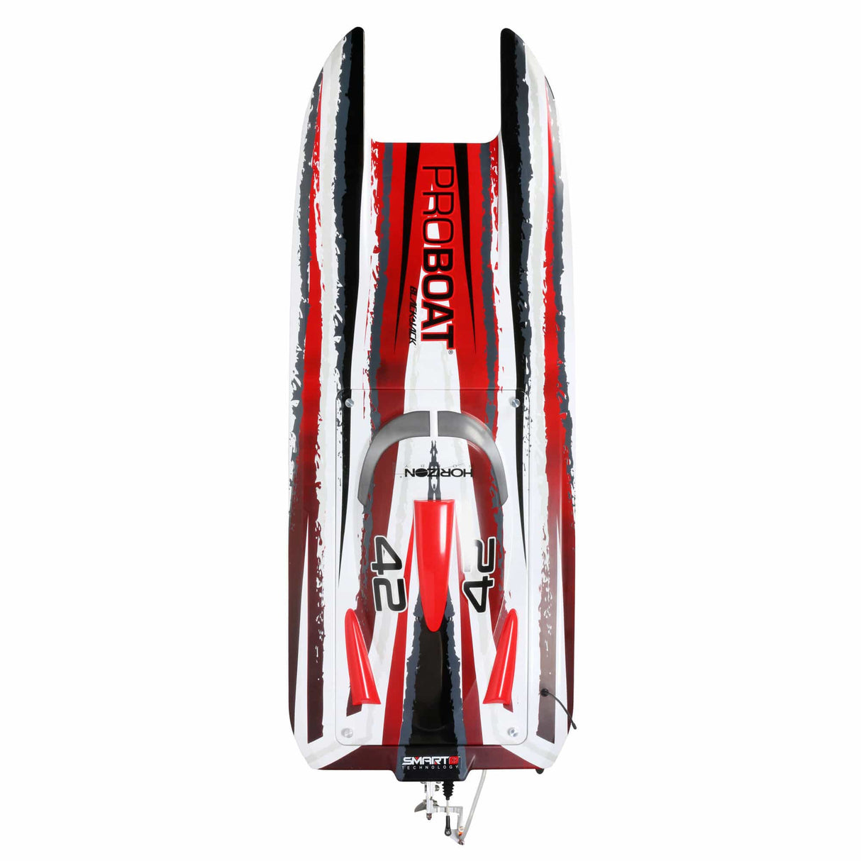Pro Boat Blackjack 42 8S brushless catamaran Red White PRB08043T2