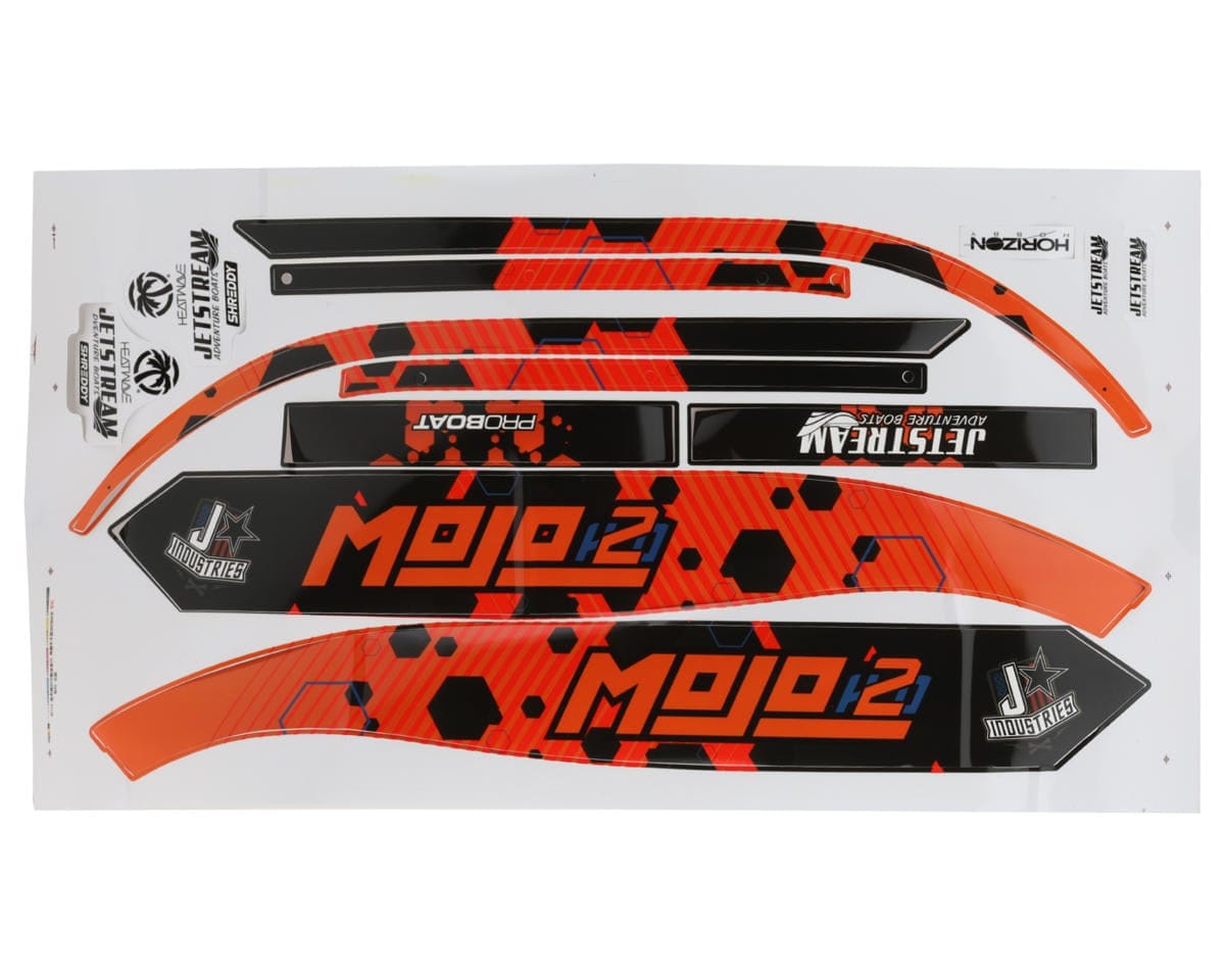Pro Boat Mojo 2 Decal Set for Jetstream - PRB289012