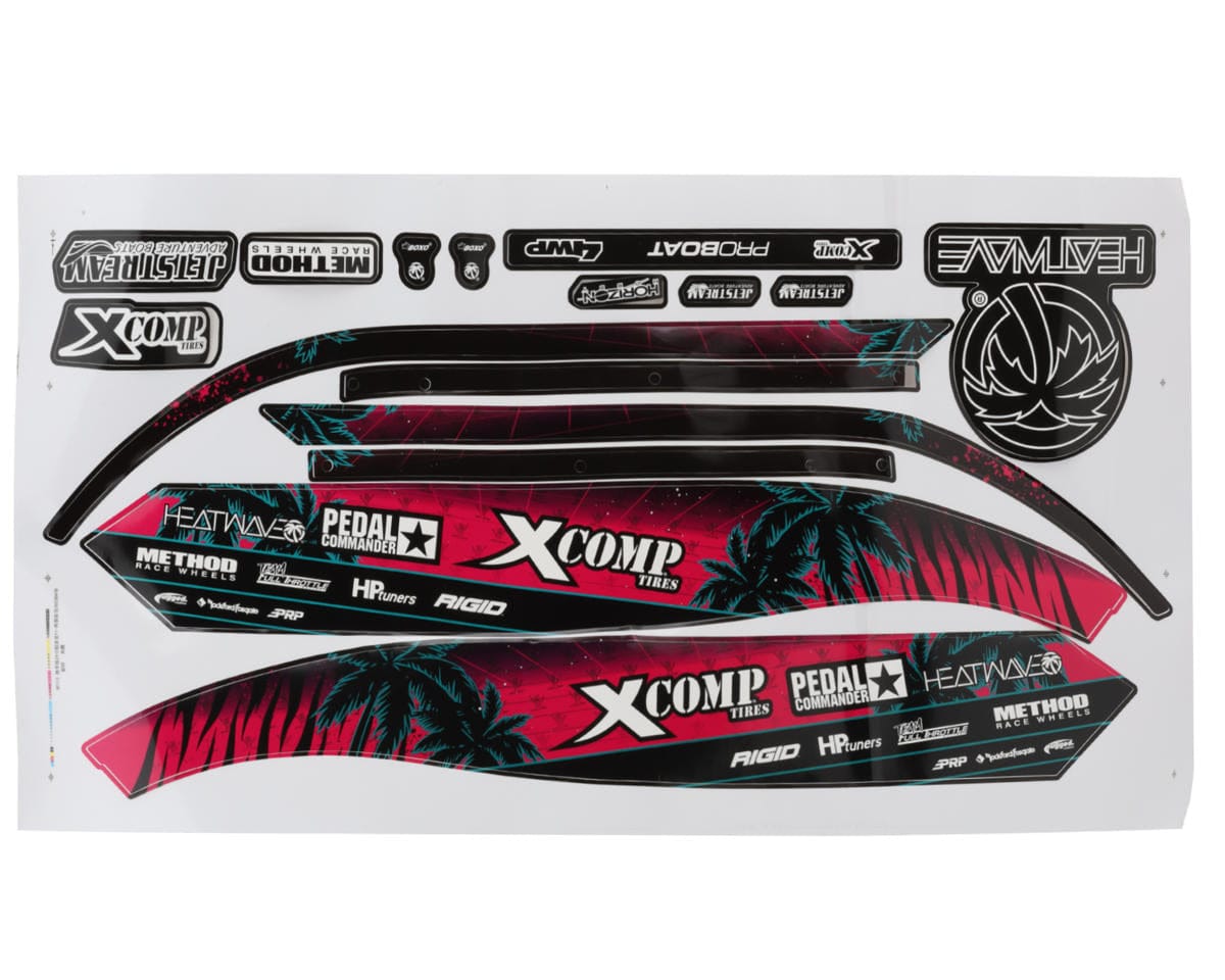 Pro Boat Shreddy Decal Set for Jetstream - PRB289011