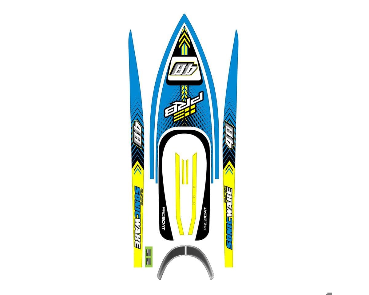 Pro Boat PRB-1656 Decal Set for Super Sonicwake 48