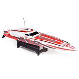 Pro Boat Impulse 32 RC Boat with Smart Technology RTR White / Red - Hobbytech Toys