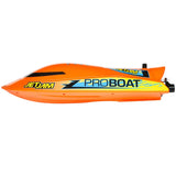 Pro Boat Jet Jam Pool Racer V2 RC Boat, RTR, Orange, PRB08031V2T1
