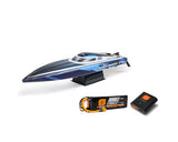 Pro Boat Sonicwake 24inch Self-Righting Brushless Deep-V Boat RTR - Blue**