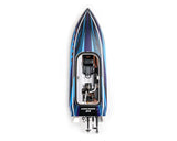 Pro Boat Sonicwake 24inch Self-Righting Brushless Deep-V Boat RTR - Blue**