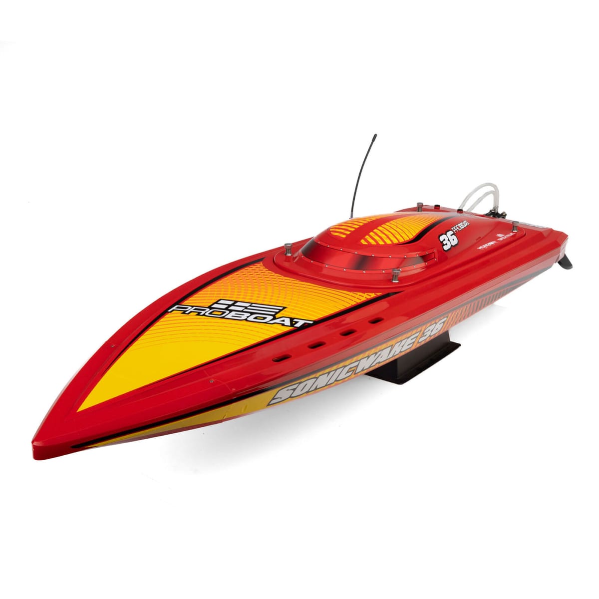 Pro Boat Sonicwake 36 V3 red self-righting 8S brushless RC boat PRB-2171T2