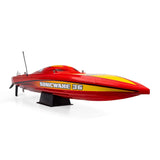 ProBoat Sonicwake 36 V3 Self Righting Deep-V RC Boat, RTR, Red
